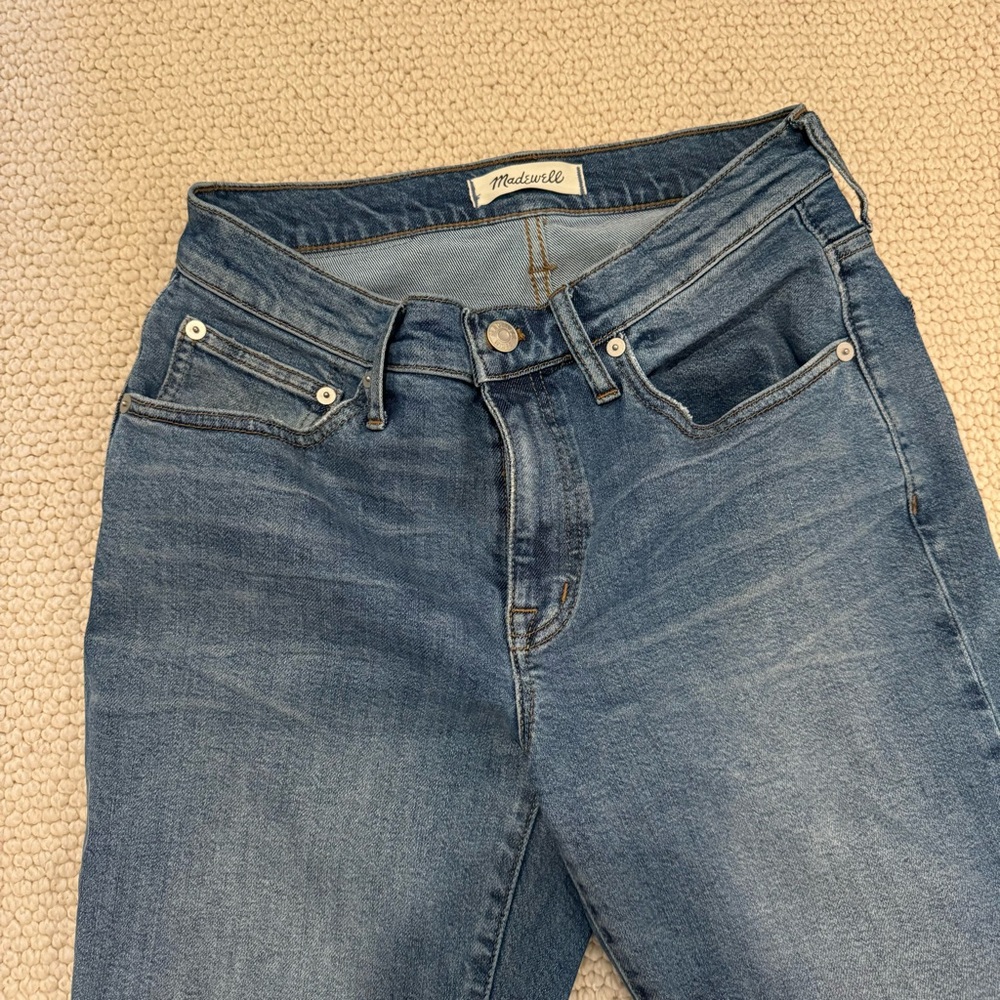 Madewell Slim Boyfriend Blue Jeans | Size 25 - Picture 3 of 6